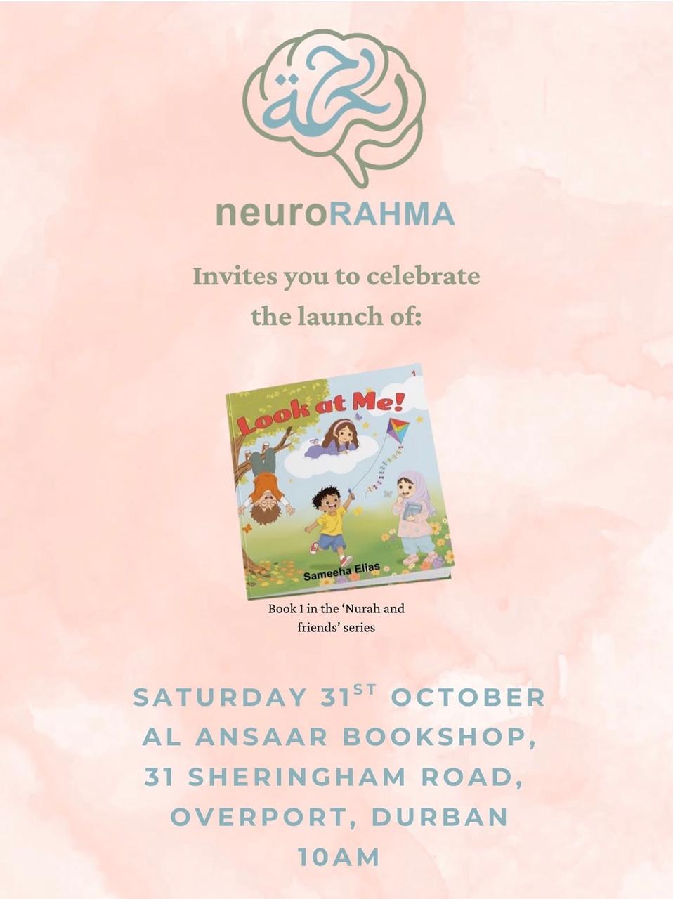 Look at Me! launch — Durban · 31 October